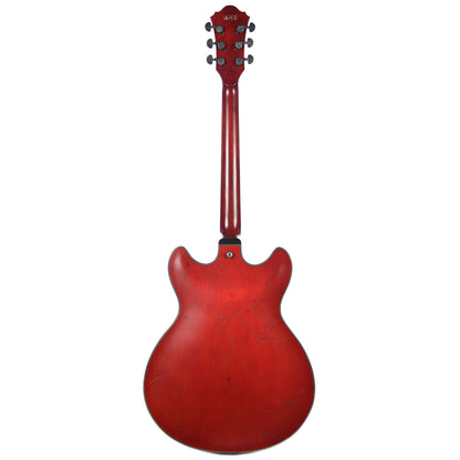 Ibanez Artcore ASV10ATCL Transparent Cherry Red Low Gloss Electric Guitars / Hollow Body