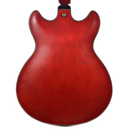 Ibanez Artcore ASV10ATCL Transparent Cherry Red Low Gloss Electric Guitars / Hollow Body