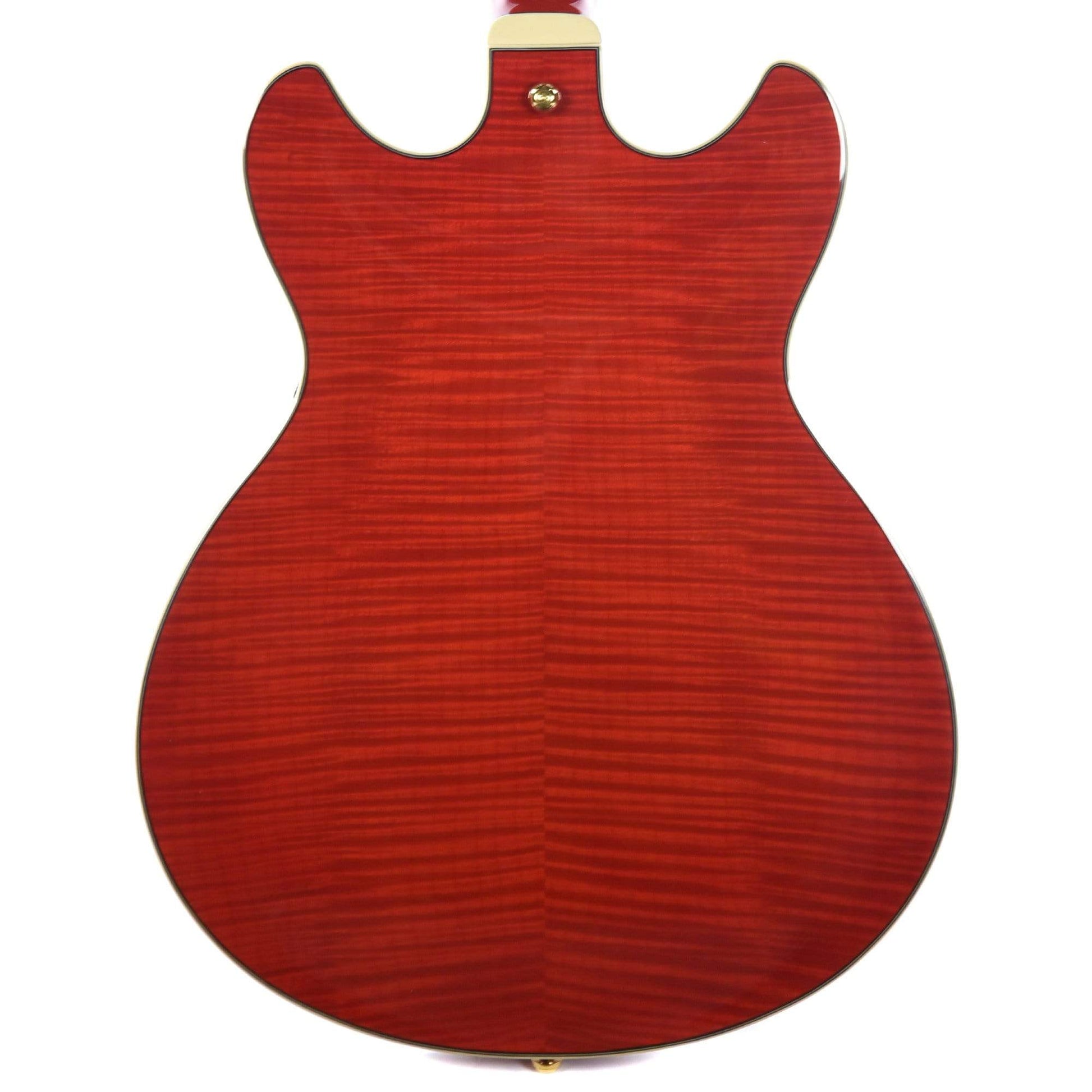 Ibanez AS93FM Artcore Expressionist Semi-Hollow Body Transparent Cherry Red Electric Guitars / Hollow Body
