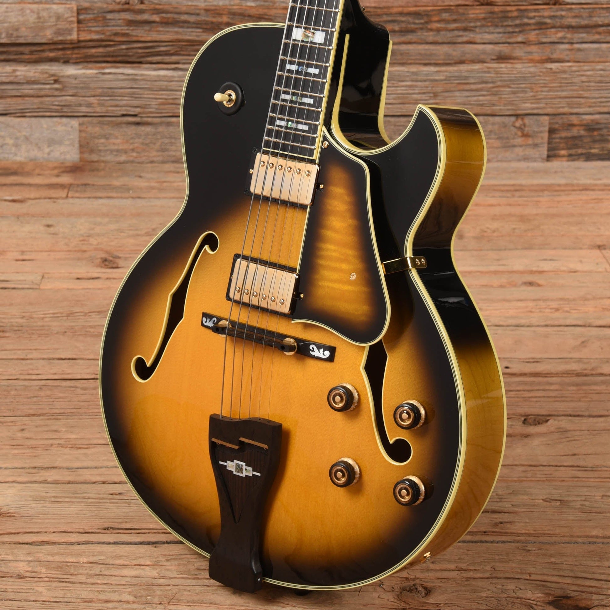 Ibanez LGB300-VYS George Benson Signature Sunburst Electric Guitars / Hollow Body