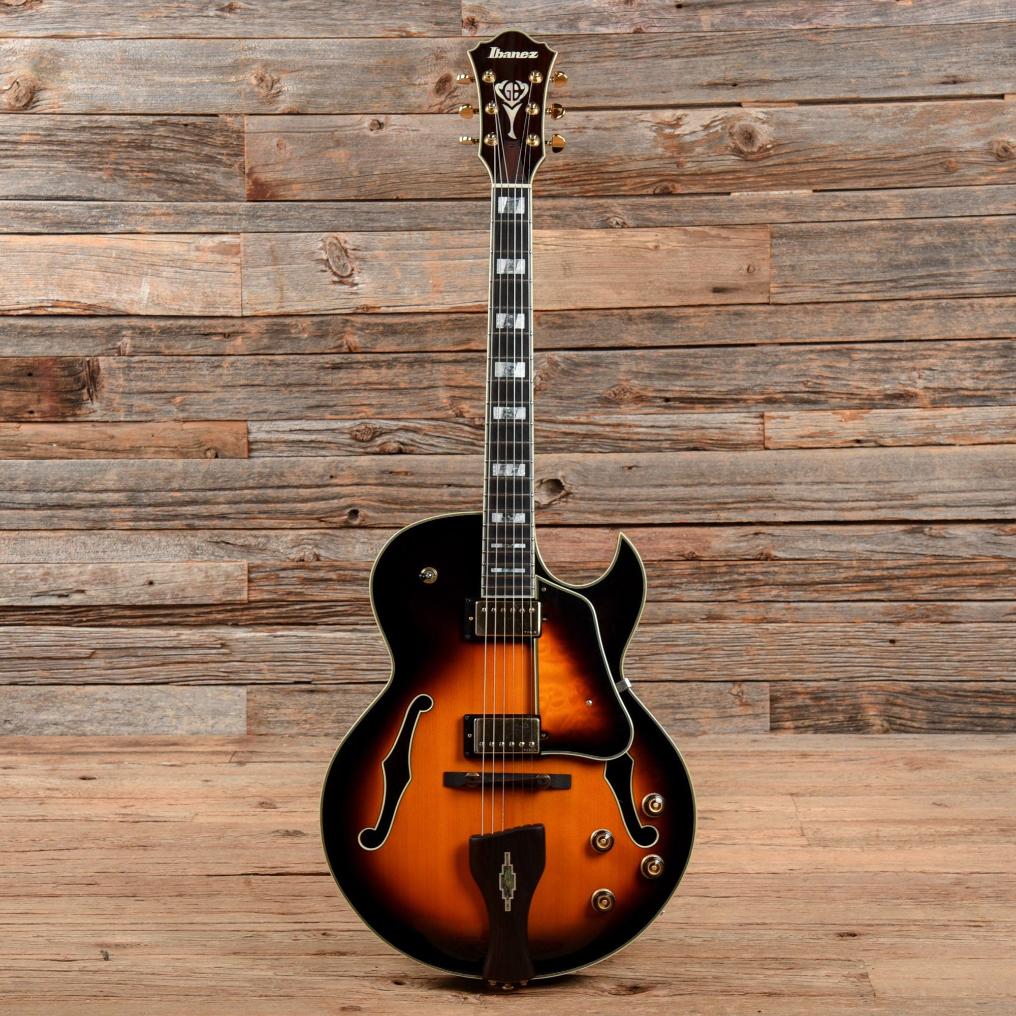 Ibanez LGB30VYS Electric Guitar Benson Signature Vintage Yellow Sunburst 2014 Electric Guitars / Hollow Body