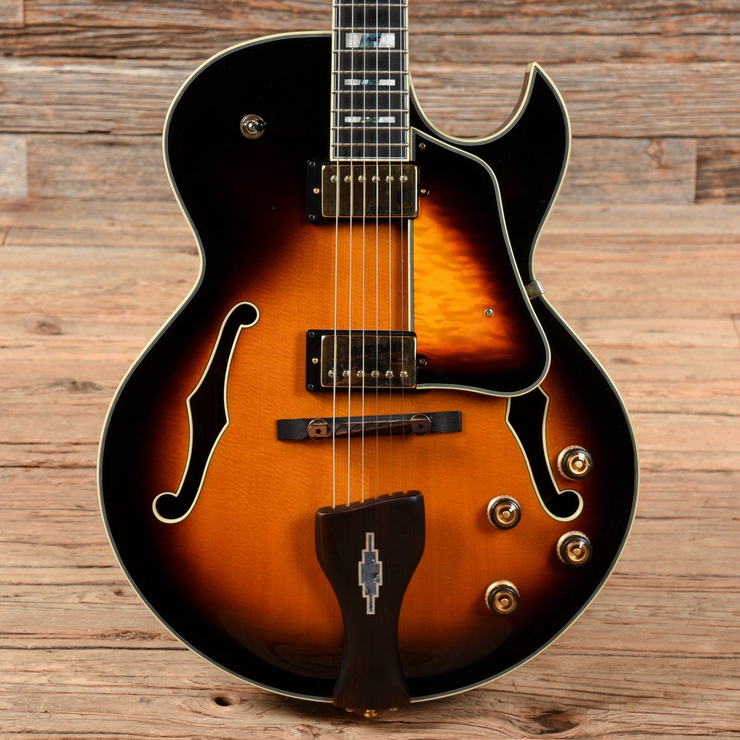 Ibanez LGB30VYS George Benson Signature Sunburst Electric Guitars / Hollow Body