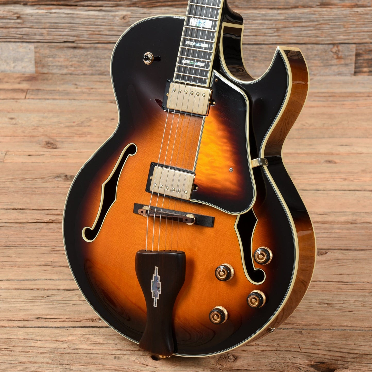 Ibanez LGB30VYS George Benson Signature Sunburst Electric Guitars / Hollow Body