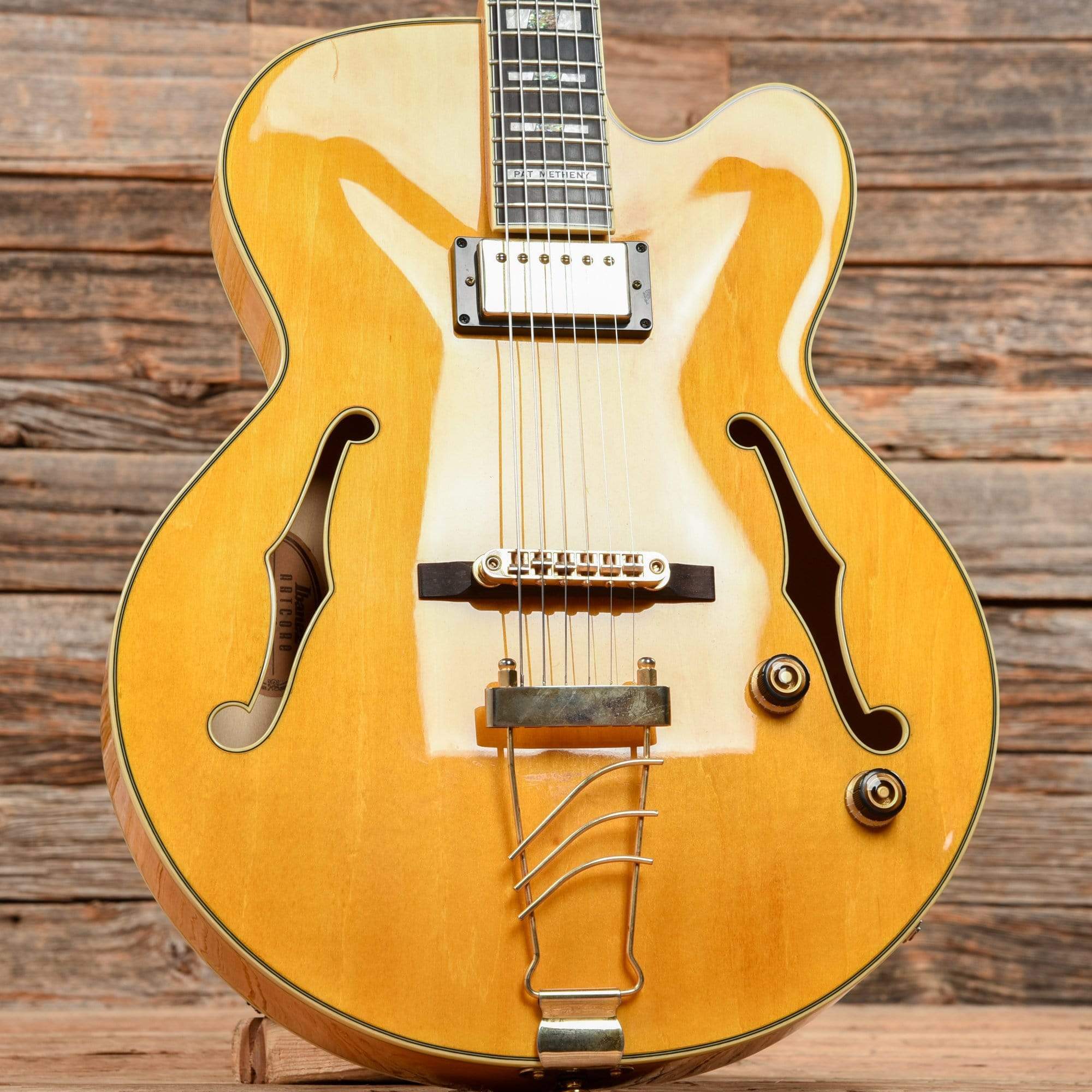 Ibanez Pat Metheny PM2C-VNT Natural Electric Guitars / Hollow Body