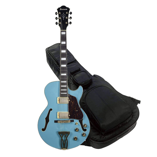 Ibanez AG75G Artcore Hollow Body Mint Blue w/Ibanez Powerpad Ultra Premium Gig Bag Electric Guitars / Semi-Hollow