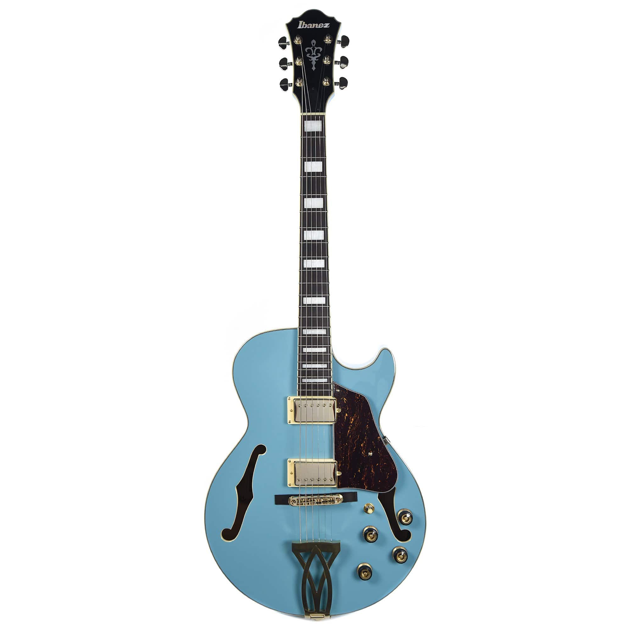 Ibanez AG75G Artcore Hollow Body Mint Blue w/Ibanez Powerpad Ultra Premium Gig Bag Electric Guitars / Semi-Hollow