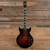 Ibanez AM153QA-DBS Dark Brown Sunburst Electric Guitars / Semi-Hollow
