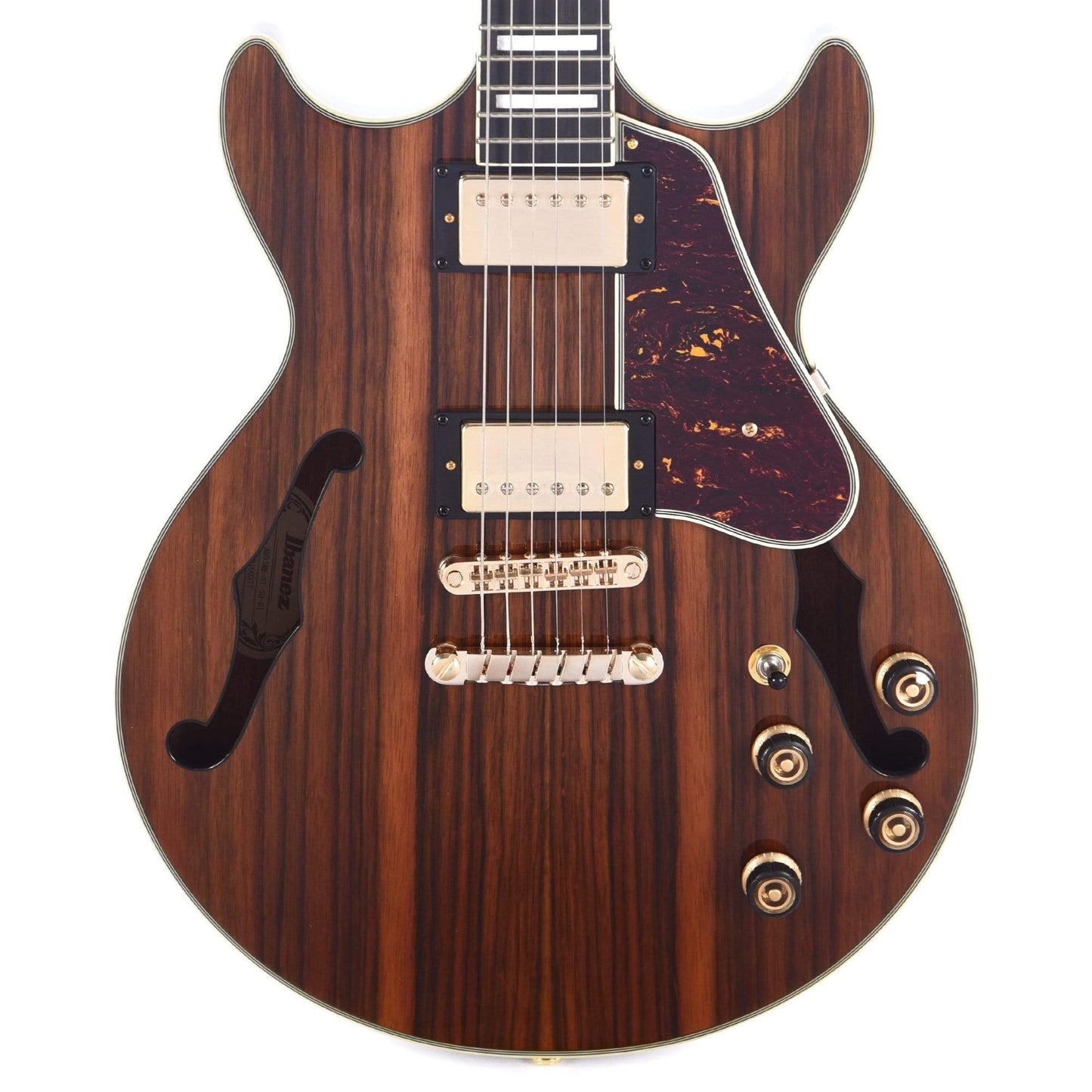 Ibanez AM93ME Artcore Expressionist Macassar Ebony Semi-Hollow Body Electric Guitars / Semi-Hollow