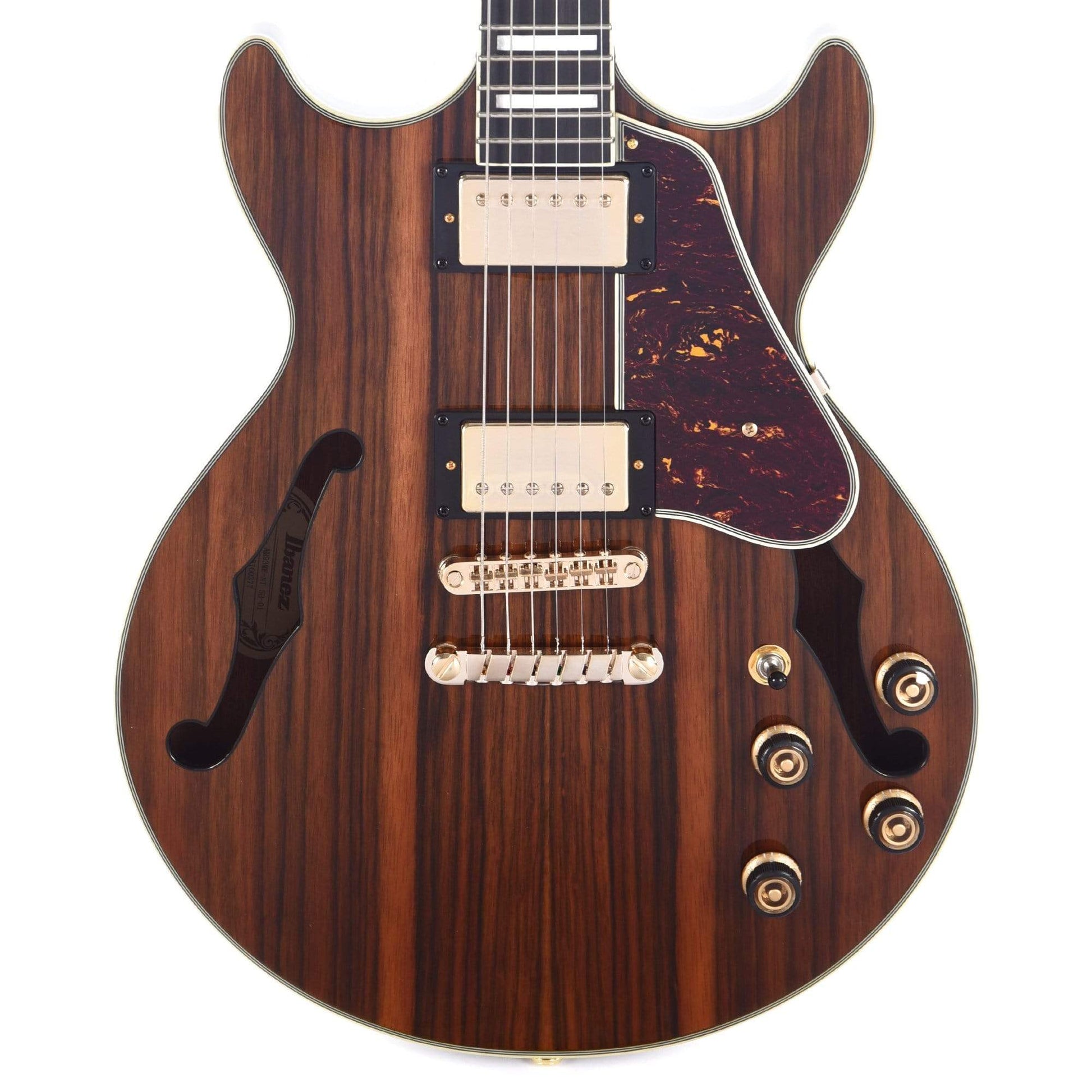 Ibanez AM93ME Artcore Expressionist Macassar Ebony Semi-Hollow Body Electric Guitars / Semi-Hollow