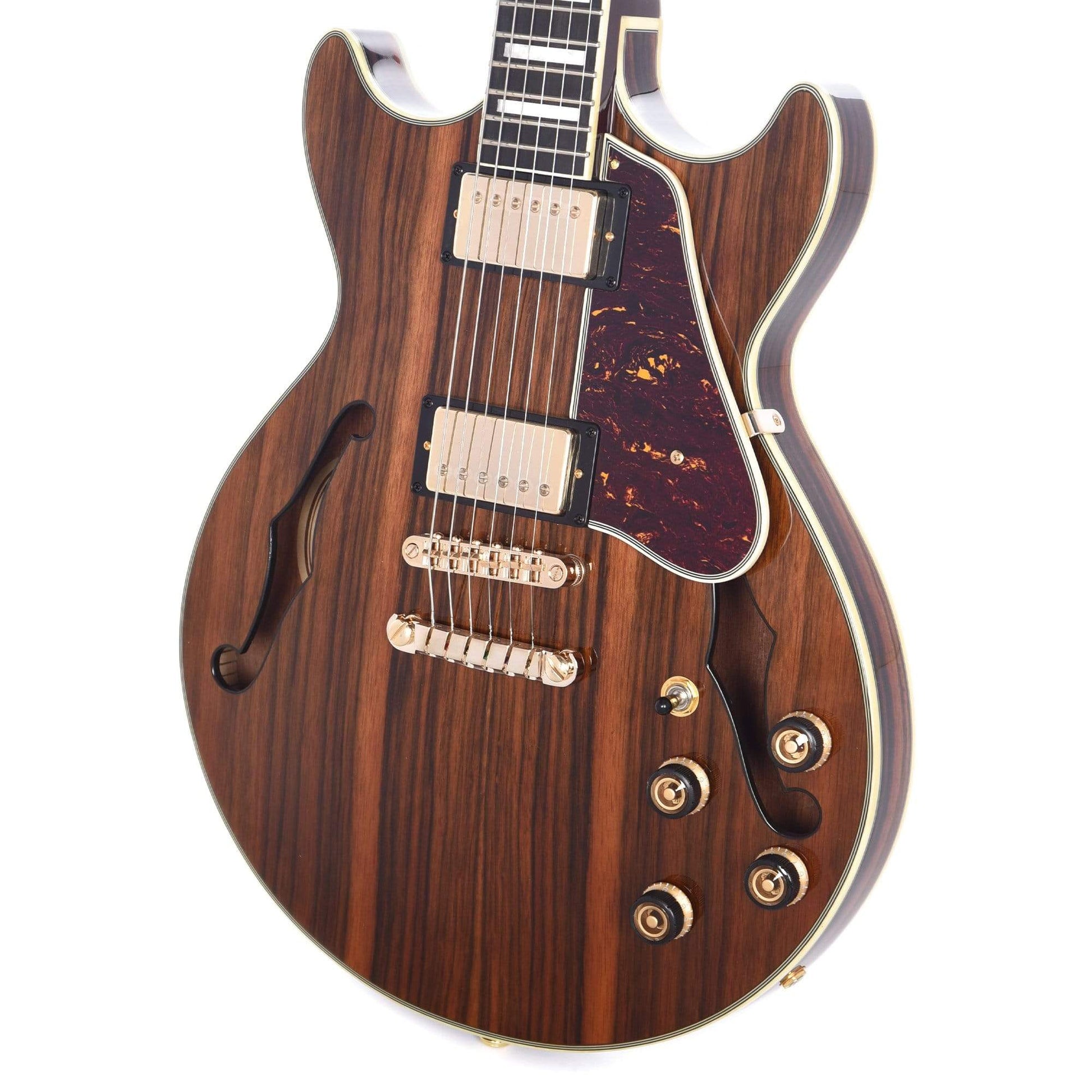 Ibanez AM93ME Artcore Expressionist Macassar Ebony Semi-Hollow Body Electric Guitars / Semi-Hollow