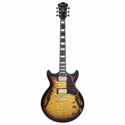 Ibanez AM93QM Artcore Expressionist Semi-Hollow Body Antique Yellow Sunburst Electric Guitars / Semi-Hollow