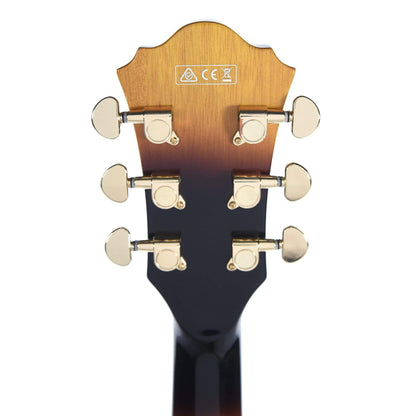 Ibanez AM93QM Artcore Expressionist Semi-Hollow Body Antique Yellow Sunburst Electric Guitars / Semi-Hollow