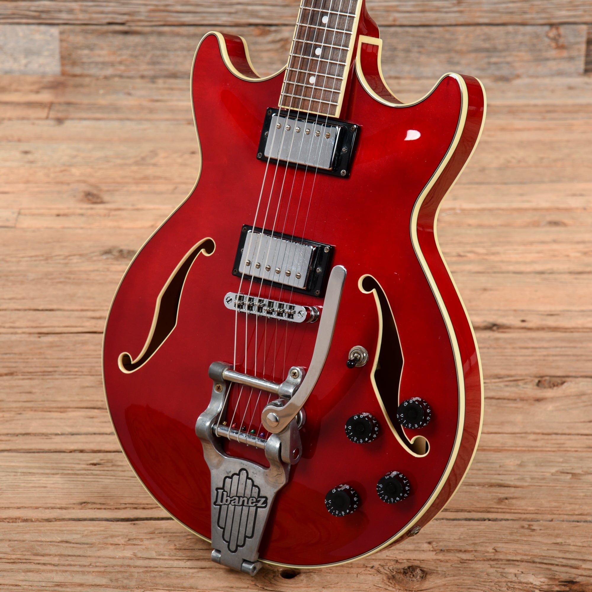 Ibanez Artcore AM73T Red Electric Guitars / Semi-Hollow
