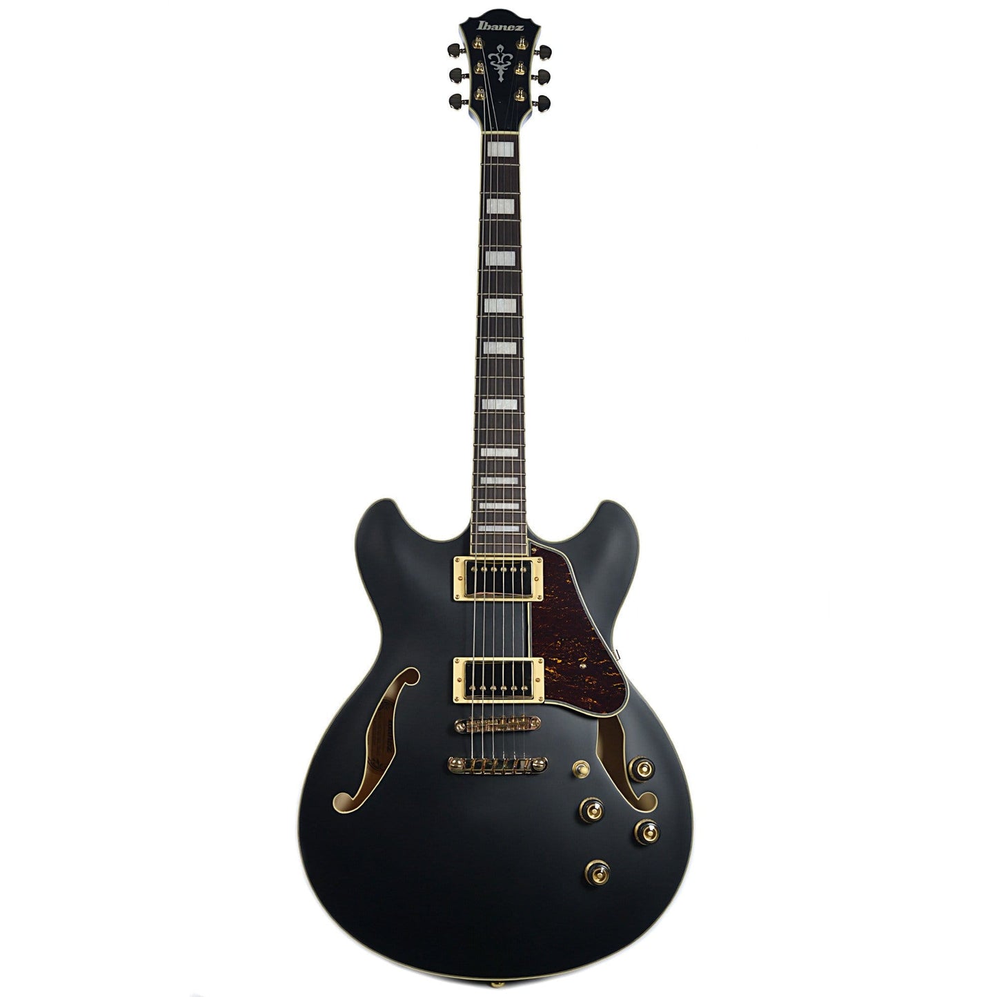 Ibanez Artcore AS73G Black Flat Electric Guitars / Semi-Hollow