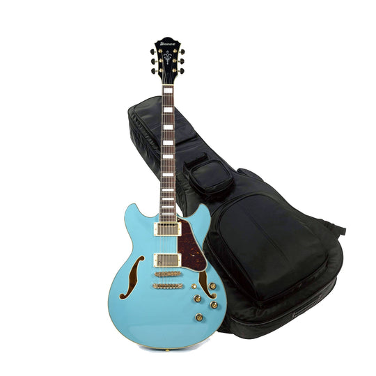 Ibanez Artcore AS73T Mint Blue w/Ibanez Powerpad Ultra Premium Gig Bag Electric Guitars / Semi-Hollow