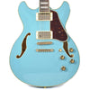 Ibanez Artcore AS73T Mint Blue w/Ibanez Powerpad Ultra Premium Gig Bag Electric Guitars / Semi-Hollow