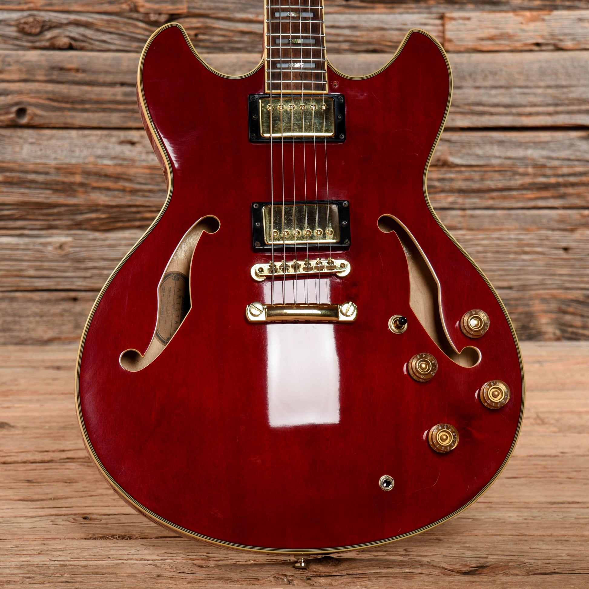 Ibanez Artstar AS120 Semi-Hollow Cherry Electric Guitars / Semi-Hollow