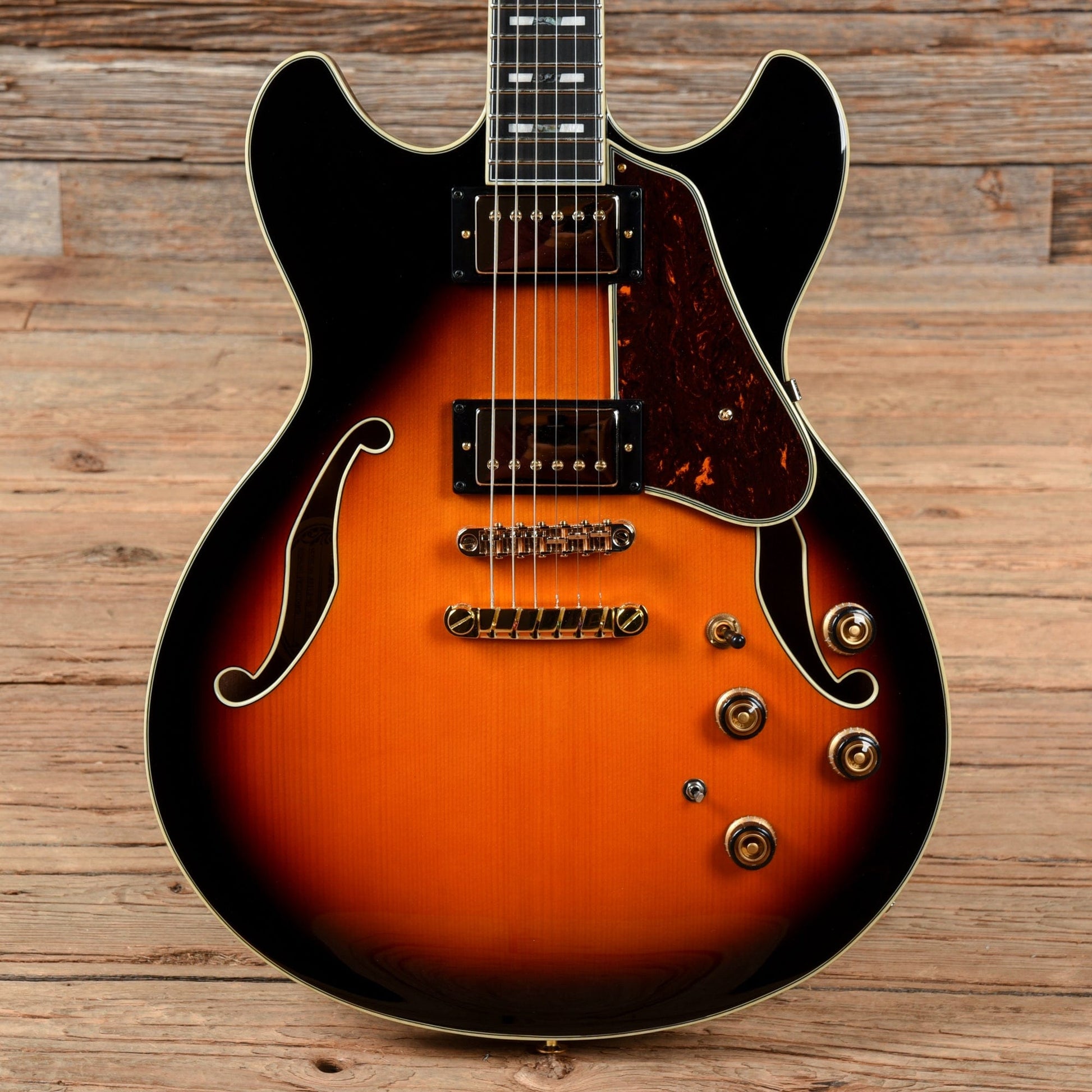 Ibanez AS113 Artist Series Sunburst Electric Guitars / Semi-Hollow