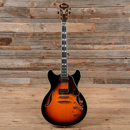 Ibanez AS113 Artist Series Sunburst Electric Guitars / Semi-Hollow