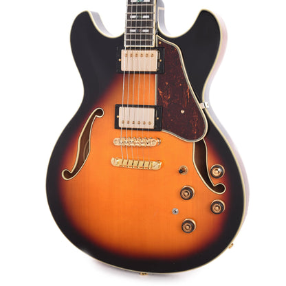 Ibanez AS113 Artst Semi-Hollow Brown Sunburst Electric Guitars / Semi-Hollow