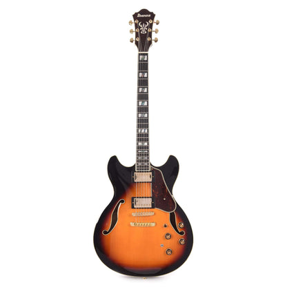 Ibanez AS113 Artst Semi-Hollow Brown Sunburst Electric Guitars / Semi-Hollow