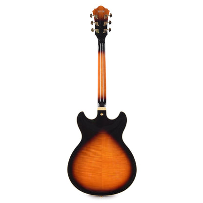 Ibanez AS113 Artst Semi-Hollow Brown Sunburst Electric Guitars / Semi-Hollow