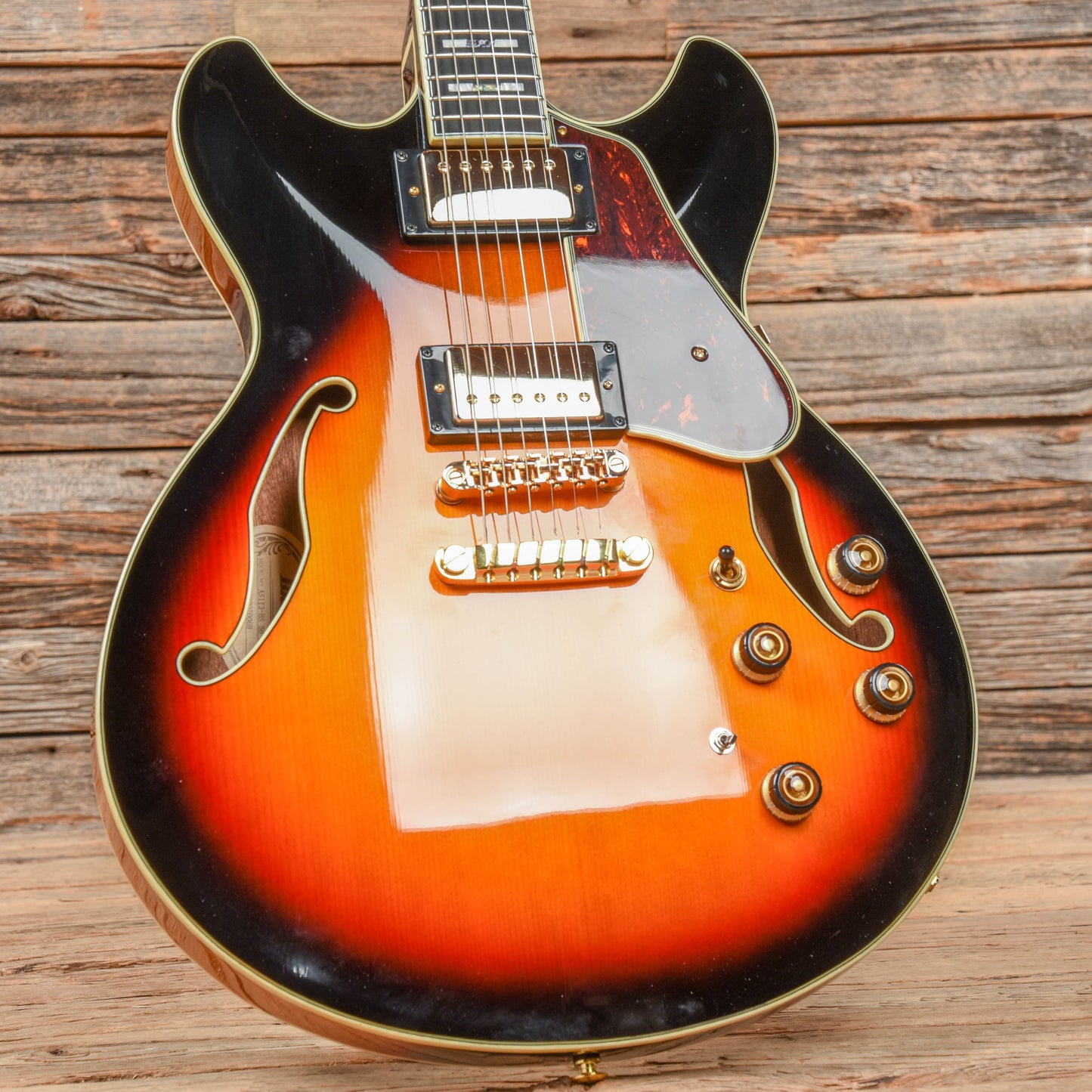 Ibanez AS113 Artstar Standard Sunburst Electric Guitars / Semi-Hollow