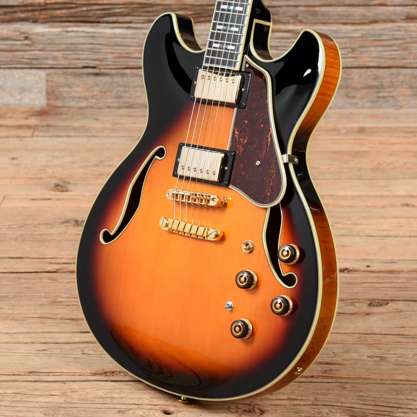 Ibanez AS113 Sunburst 2022 Electric Guitars / Semi-Hollow