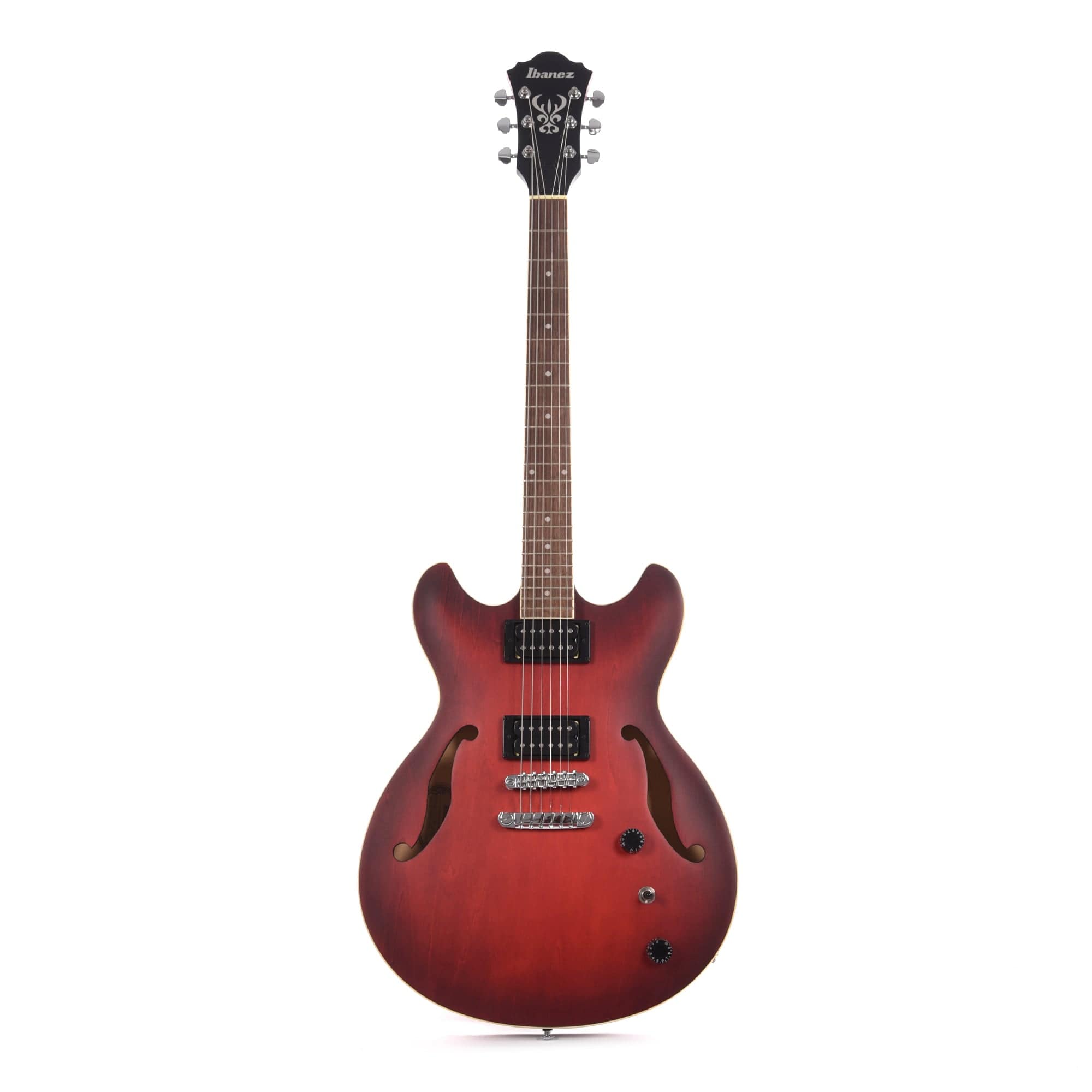 Ibanez AS53 Artcore Semi-Hollow Sunburst Red Flat Electric Guitars / Semi-Hollow
