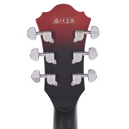 Ibanez AS53 Artcore Semi-Hollow Sunburst Red Flat Electric Guitars / Semi-Hollow