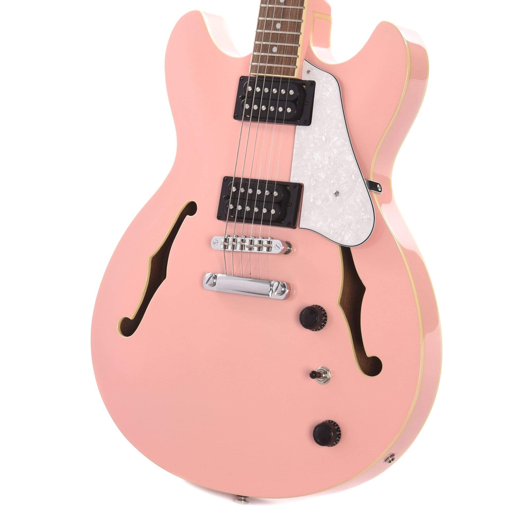 Ibanez AS63 Artcore Vibrante Coral Pink Semi-Hollow Body – Chicago