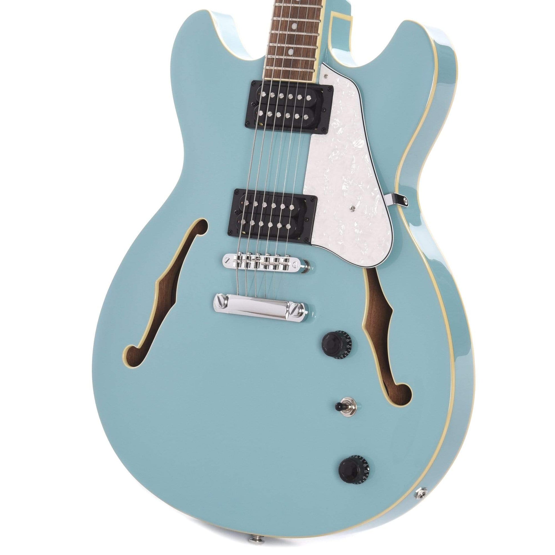 Ibanez AS63 Artcore Vibrante Mint Blue Semi-Hollow Body Electric Guitars / Semi-Hollow