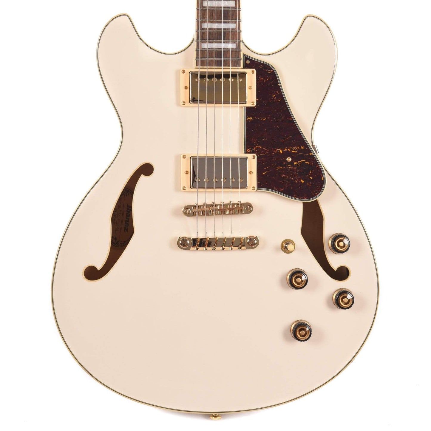 Ibanez AS73G Artcore Semi-Hollow Electric Body Ivory Electric Guitars / Semi-Hollow