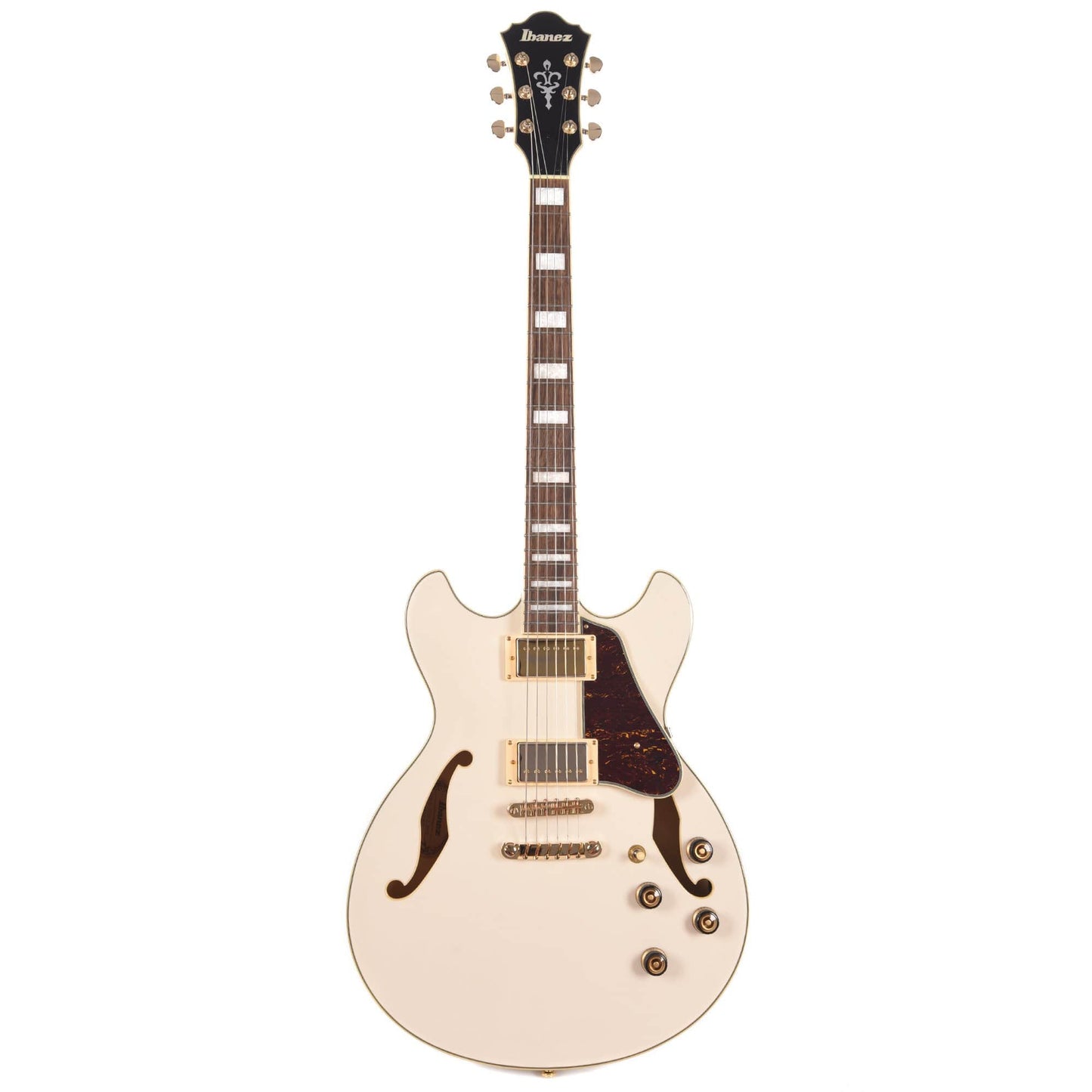 Ibanez AS73G Artcore Semi-Hollow Electric Body Ivory Electric Guitars / Semi-Hollow