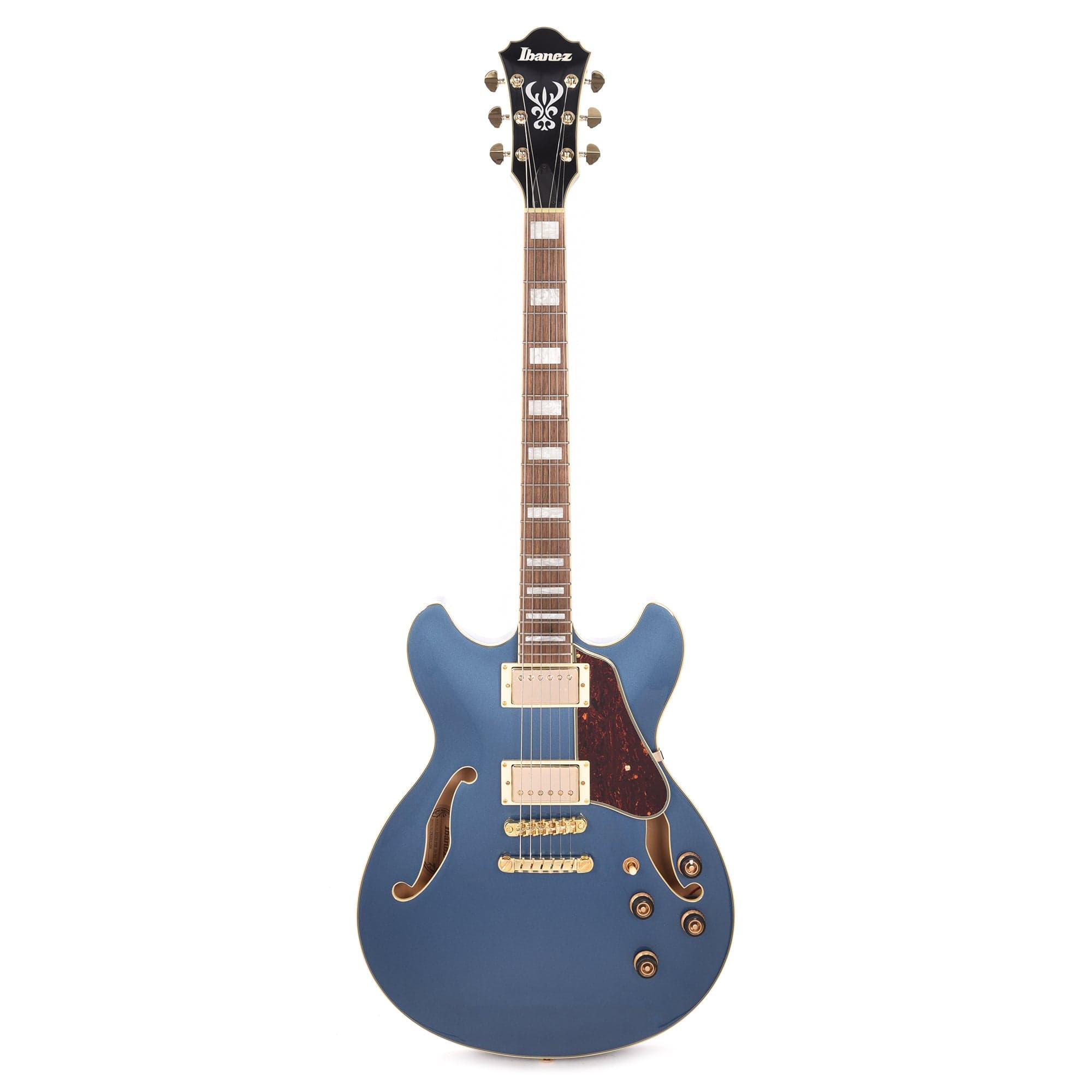 Ibanez AS73G Artcore Semi-Hollow Prussian Blue Metallic Electric Guitars / Semi-Hollow