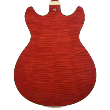 Ibanez AS93FM Artcore Expressionist Semi-Hollow Body Transparent Cherry Red w/Ibanez Hardshell Case Electric Guitars / Semi-Hollow
