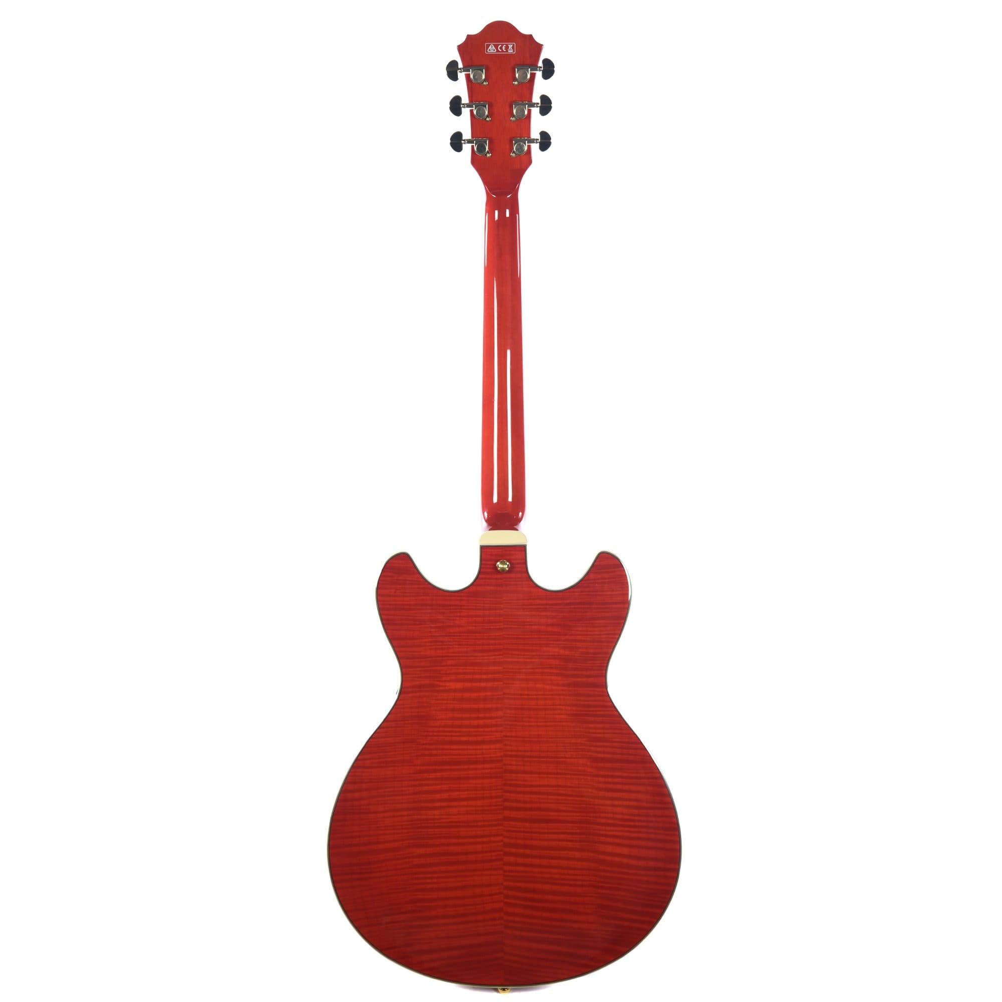 Ibanez AS93FM Artcore Expressionist Semi-Hollow Body Transparent Cherry Red w/Ibanez Hardshell Case Electric Guitars / Semi-Hollow