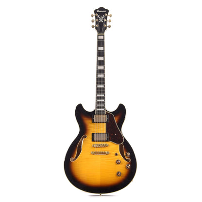 Ibanez AS93FM Artcore Semi-Hollow Antique Yellow Sunburst Electric Guitars / Semi-Hollow