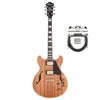 Ibanez AS93ZW Artcore Expressionist Zebra Wood Semi-Hollow Body Cable Bundle Electric Guitars / Semi-Hollow
