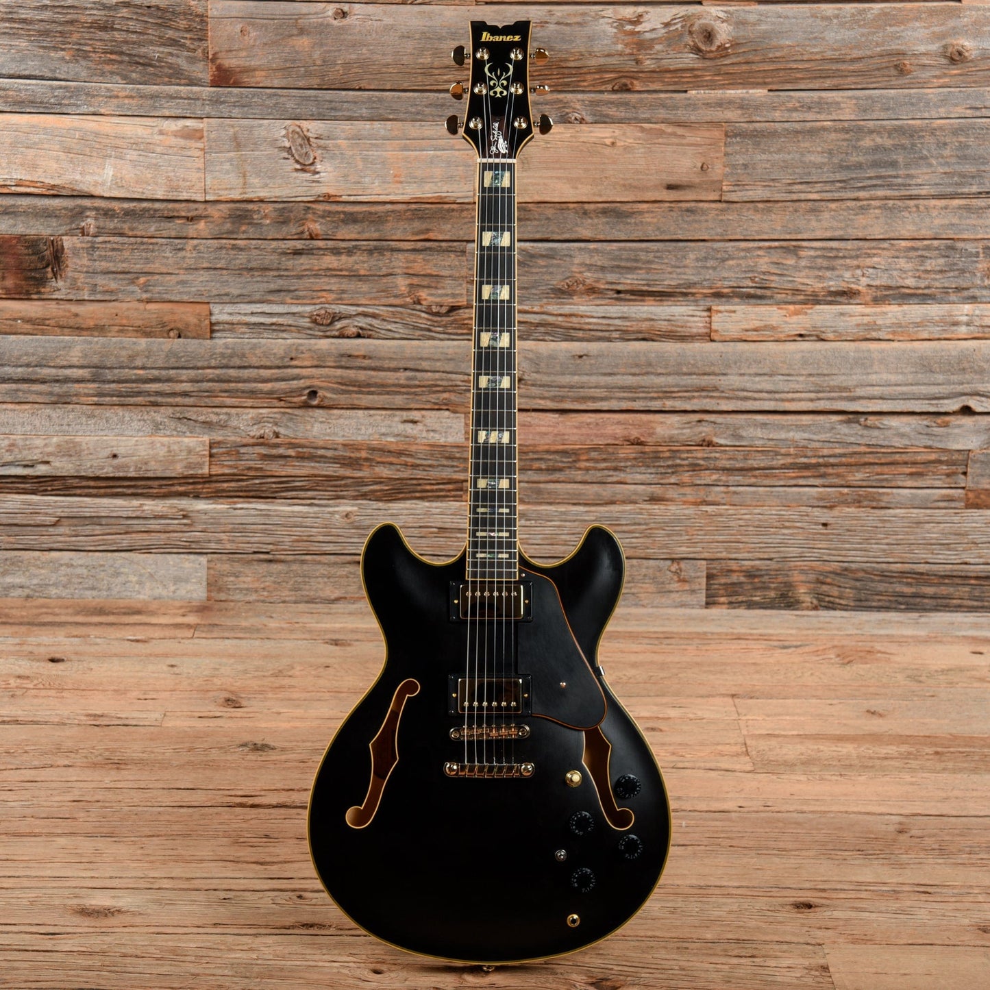 Ibanez JSM20-BKL John Scofield Signature Hollowbody Black Low Gloss 2017 Electric Guitars / Semi-Hollow