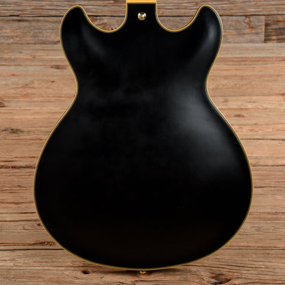 Ibanez JSM20-BKL John Scofield Signature Hollowbody Black Low Gloss Electric Guitars / Semi-Hollow