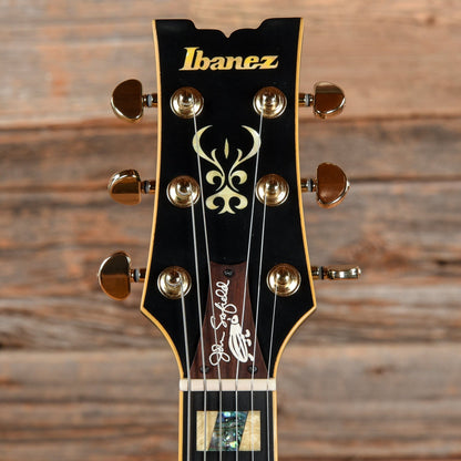 Ibanez JSM20-BKL John Scofield Signature Hollowbody Black Low Gloss Electric Guitars / Semi-Hollow