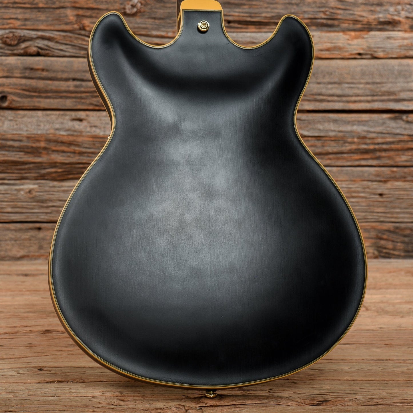 Ibanez JSM20-BKL John Scofield Signature Hollowbody Black Low Gloss Electric Guitars / Semi-Hollow