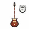 Ibanez AR325QA AR Standard Dark Brown Sunburst and (1) Cable Bundle Electric Guitars / Solid Body