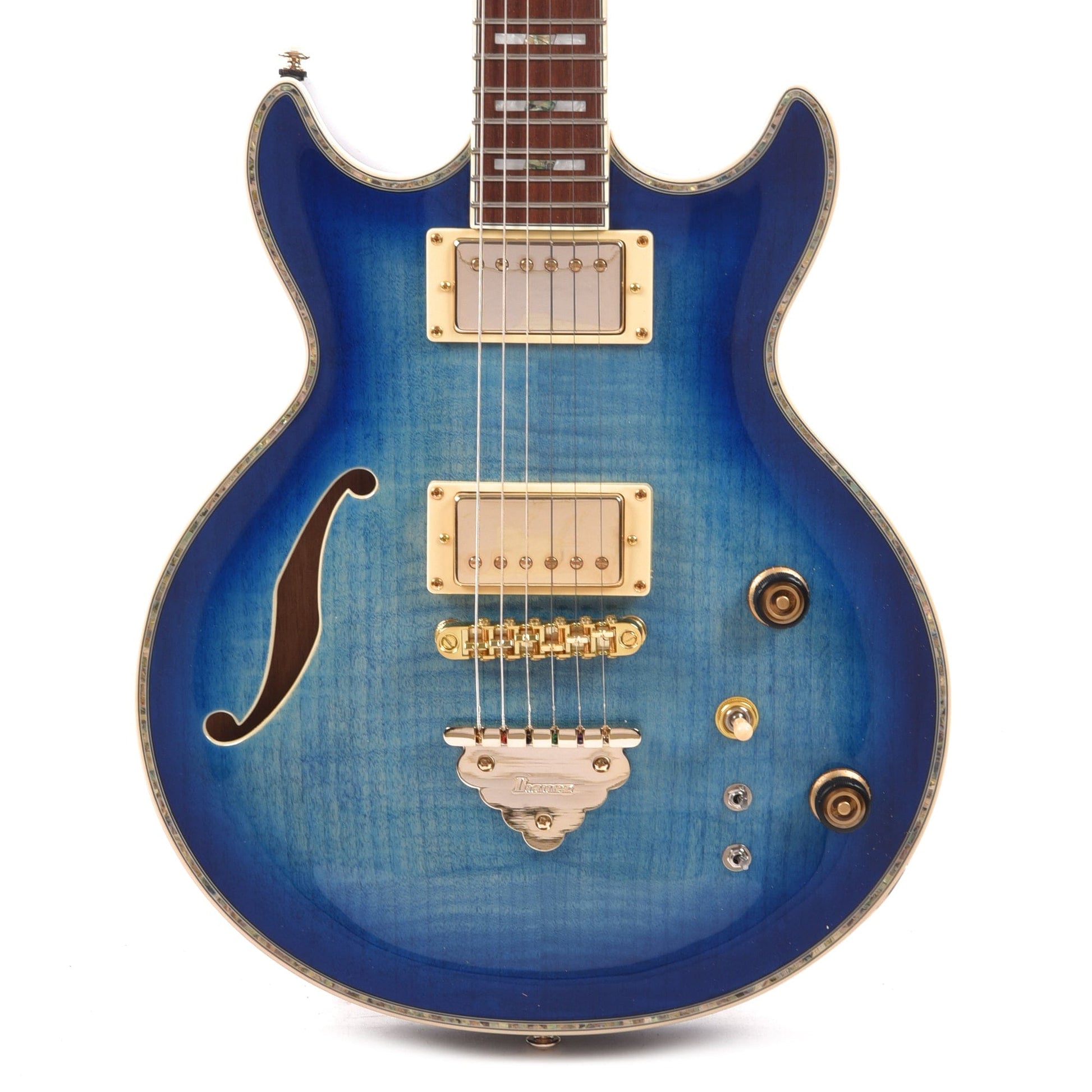 Ibanez AR520HFM Standard Light Blue Burst Electric Guitars / Solid Body