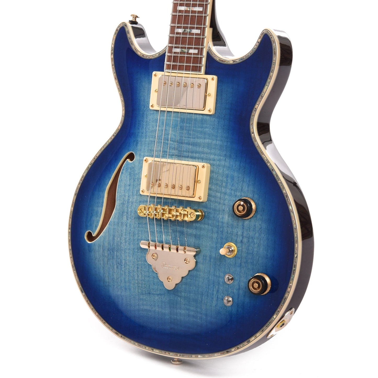 Ibanez AR520HFM Standard Light Blue Burst Electric Guitars / Solid Body