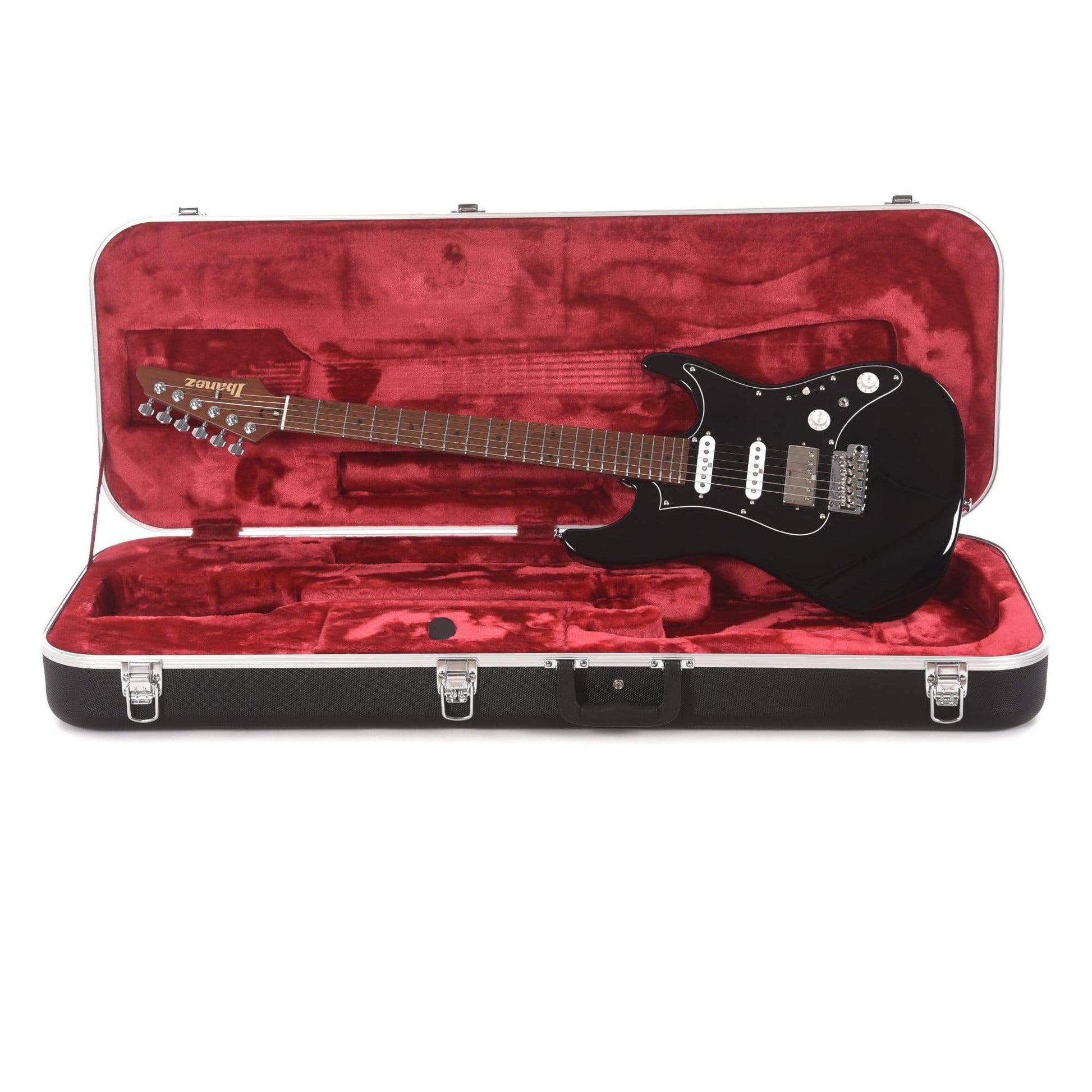 Ibanez AZ2204B Prestige Black Electric Guitars / Solid Body