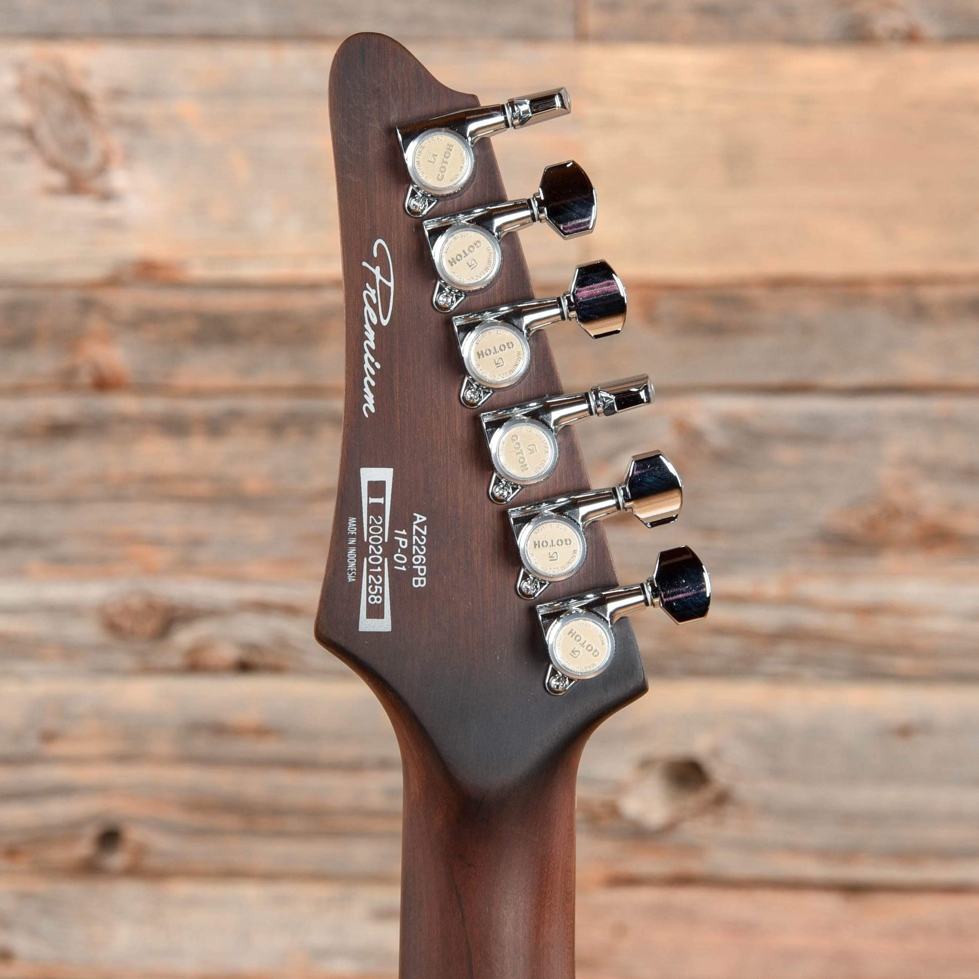 Ibanez AZ226PB-CBB Premium Cerulean Blue Burst 2020 Electric Guitars / Solid Body