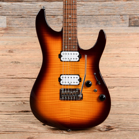 Ibanez AZ2402FF Limited Edition AZ w/Seymour Duncan Hyperion Pickups Regal Brown Burst 2019 Electric Guitars / Solid Body