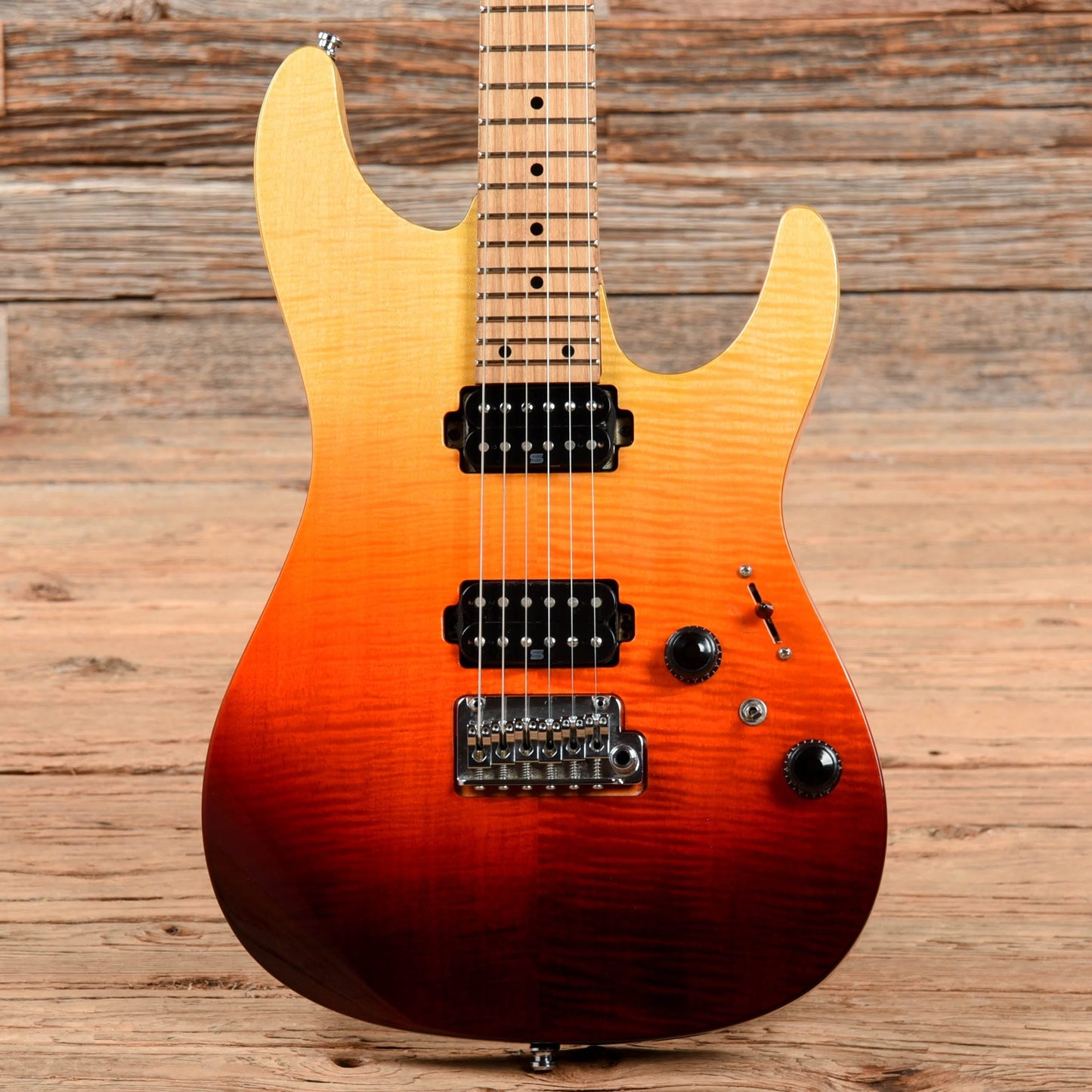 Ibanez AZ242F Premium Tequila Sunrise Gradation Electric Guitars / Solid Body